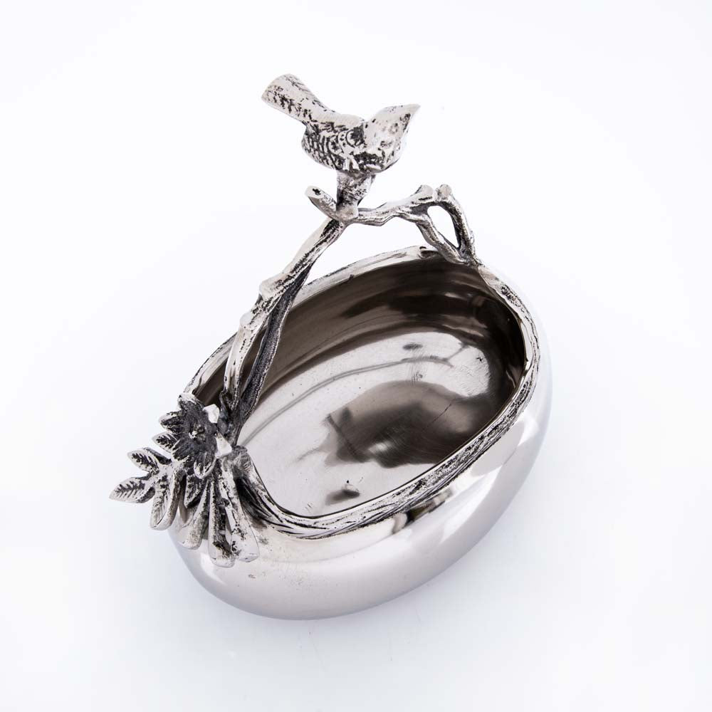 silver serveware bowl online
