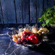 Jungle Leaf Design Serving Bowl